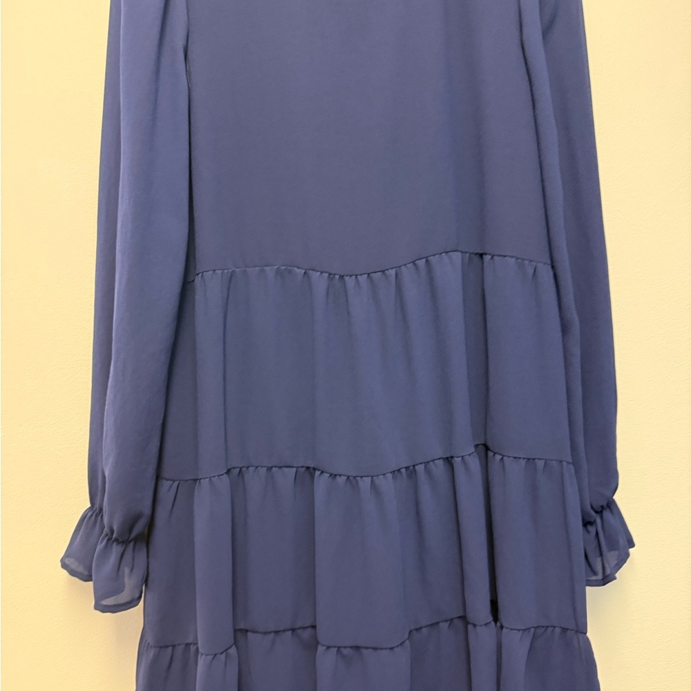 altar'd state Navy Long Sleeve Dress